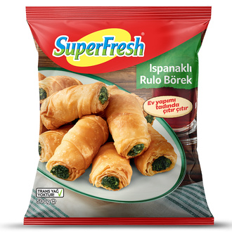 Superfresh Ispanaklı Rulo Börek 500 G