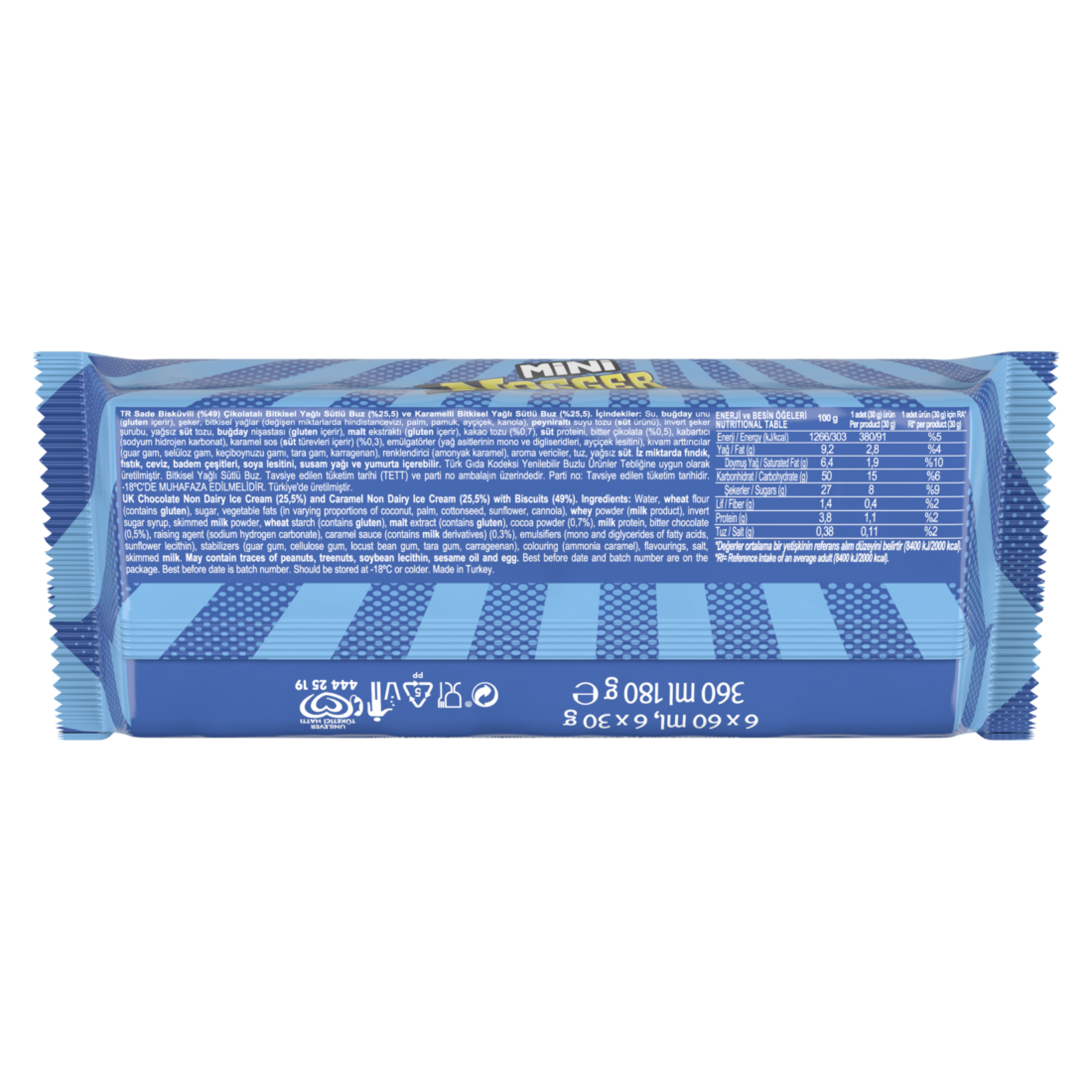 Algida 6'lı  Mini Nogger 360 Ml - Görsel 3