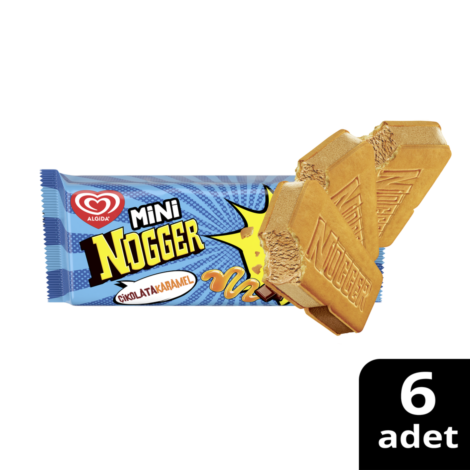 Algida 6'lı  Mini Nogger 360 Ml - Görsel 2