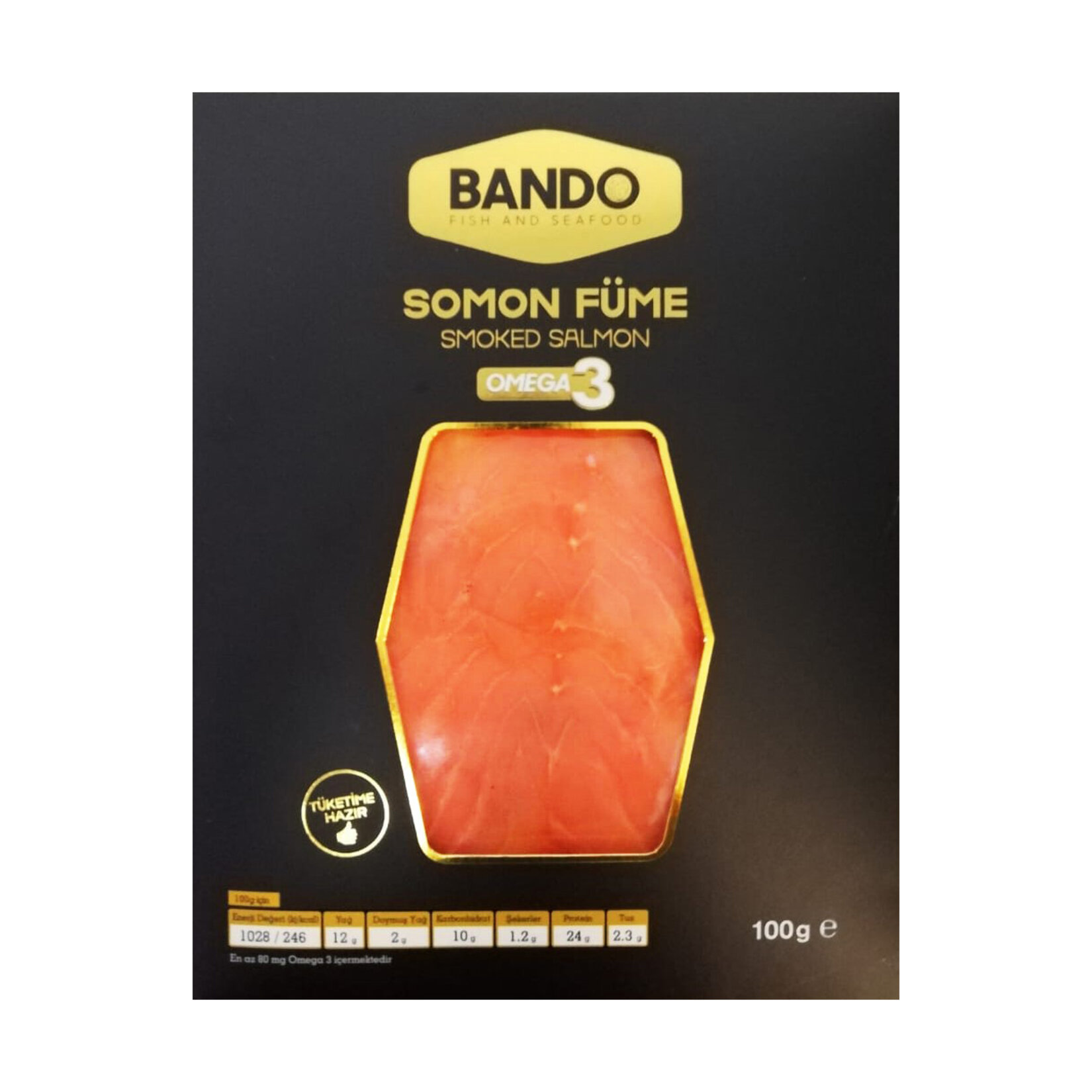 Bando Somon Füme 100 G