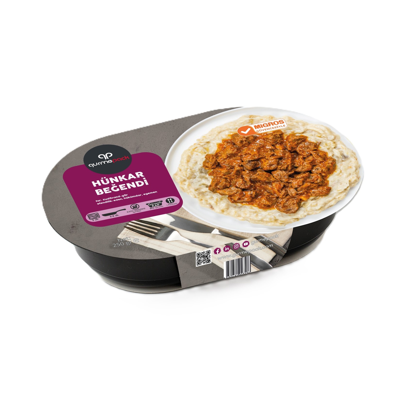Gurmepack Hünkar Beğendi 250 G
