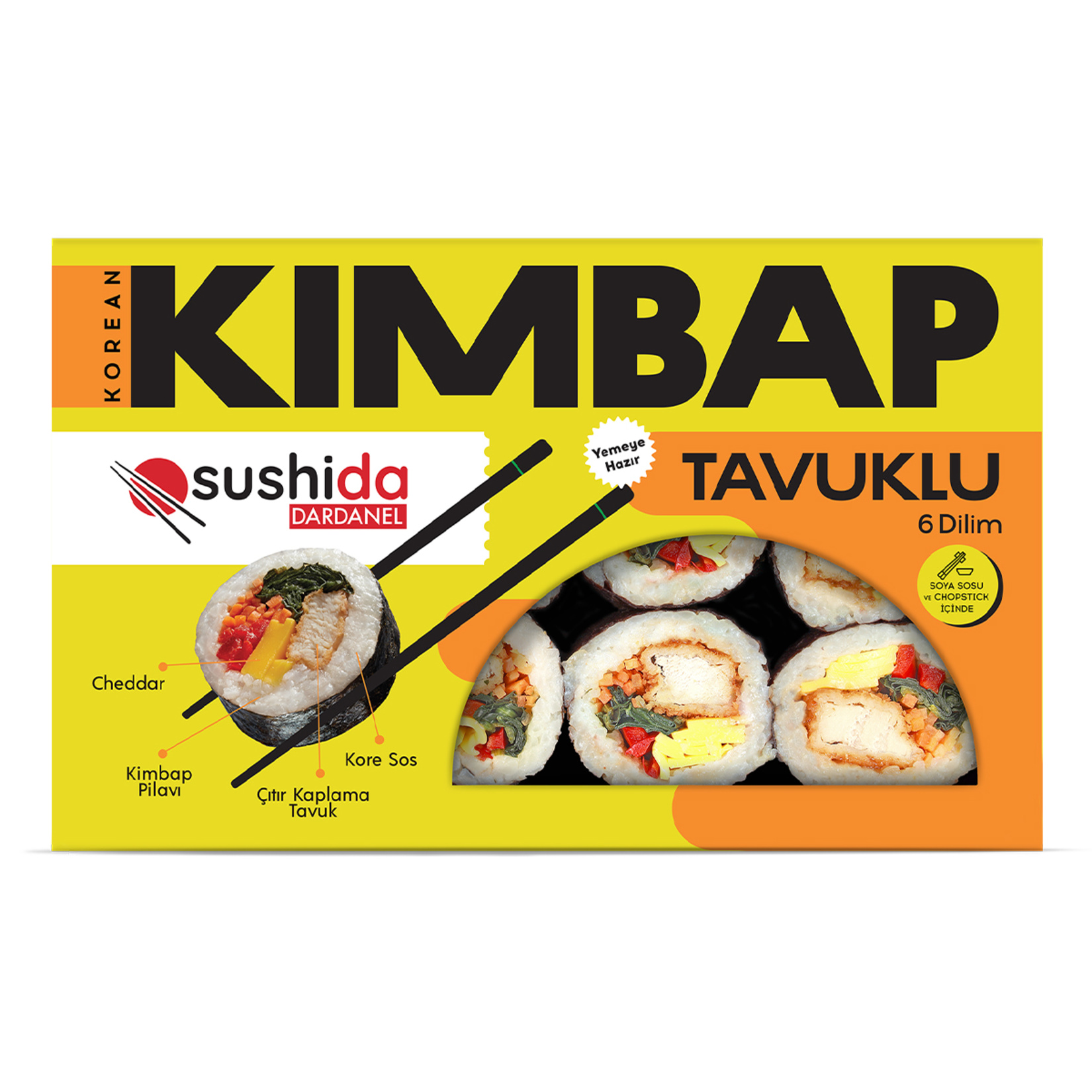 Sushida Tavuklu Kimbap 200 G