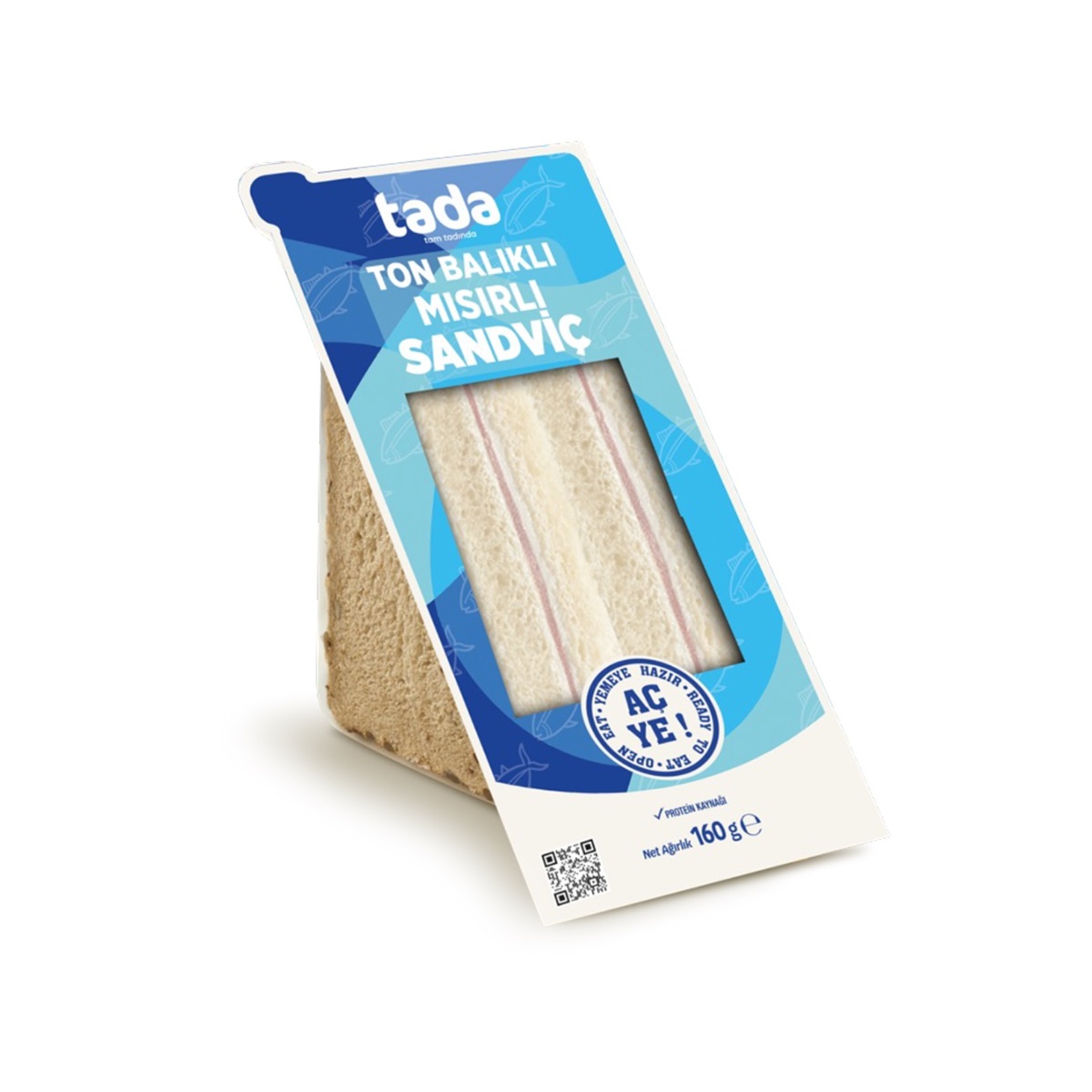 Tada Klasik Ton Balıklı Mısırlı Sandviç 160 G