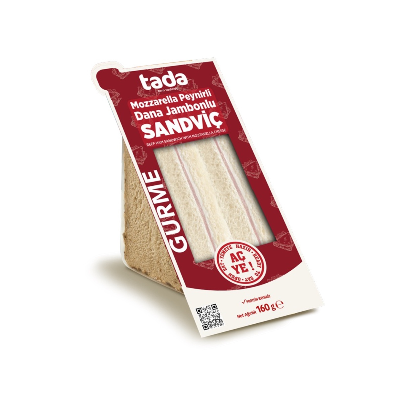 Tada Mozarella Dana Jambonlu Gurme Sandviç 160 G