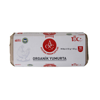 Atatürk Orman Çiftliği Organik Yumurta 10'lu M 53-63 G