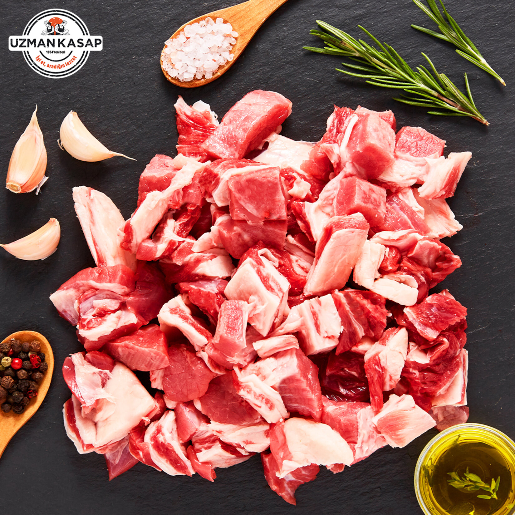 Dana Yemeklik Kuşbaşı Yöresel Kg - Görsel 1