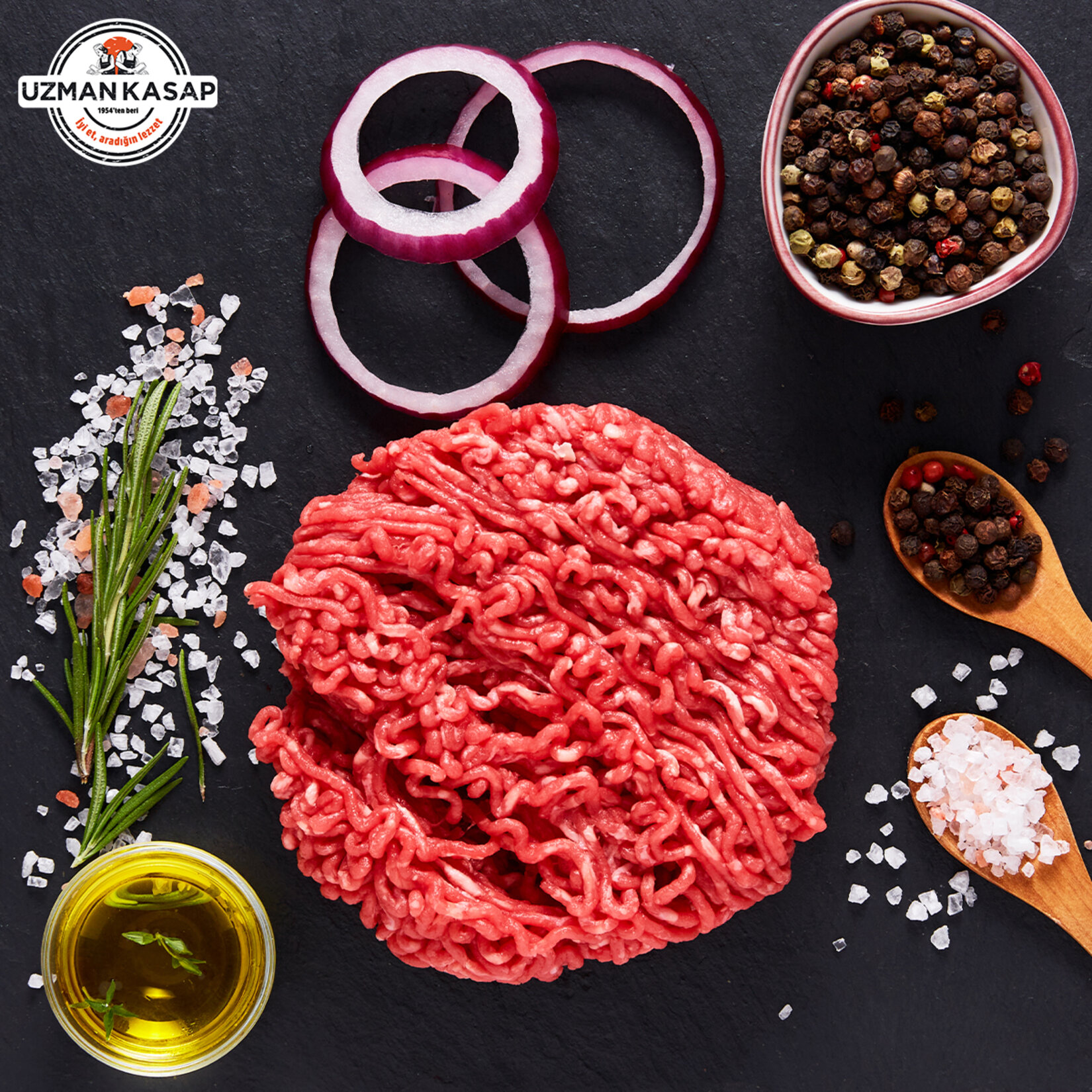 Dana Yağsız Rosto Kıyma Yöresel Kg