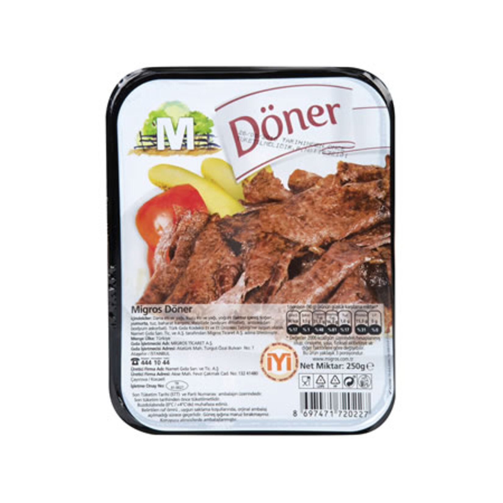 Migros Dana Döner 250 G - Görsel 1