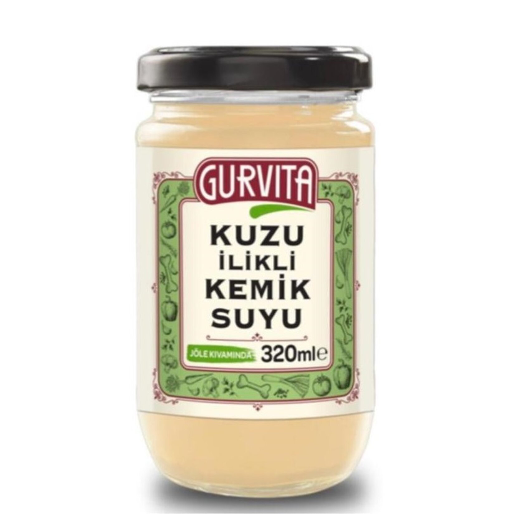 Gurvita Kuzu İlikli Kemik Suyu 320 Ml