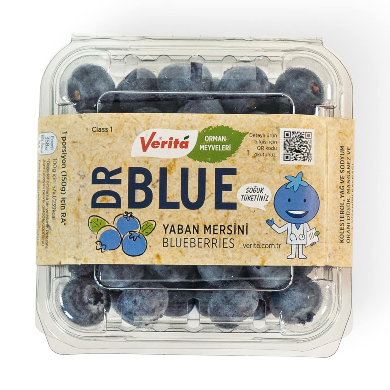 Verita Yaban Mersini Blueberry 125 G