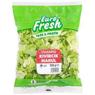 Eurofresh Yıkanmış Kıvırcık Marul 150 G