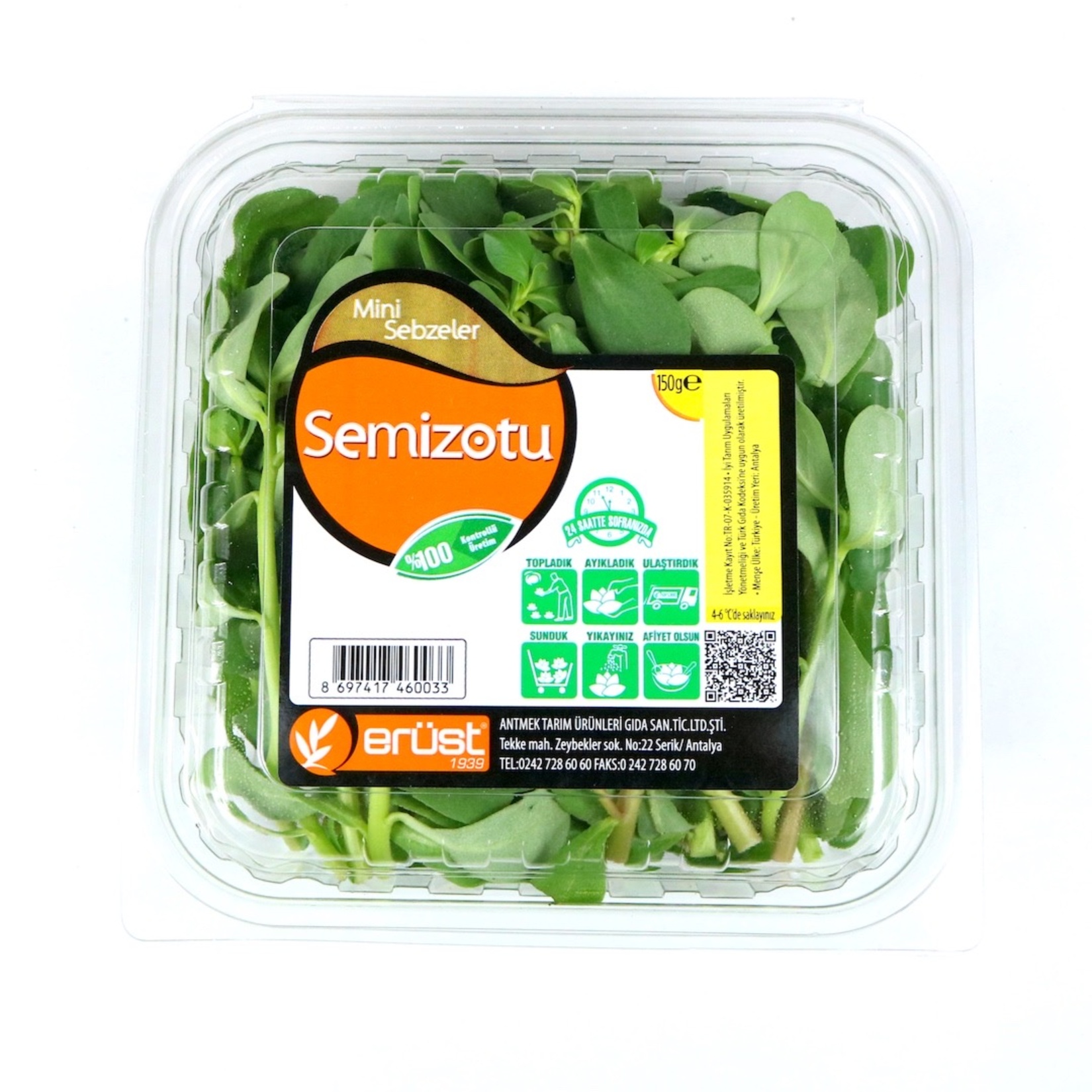 Erüst Semizotu 150 G