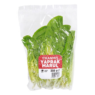 Eurofresh Yıkanmış Yaprak Marul 250 G