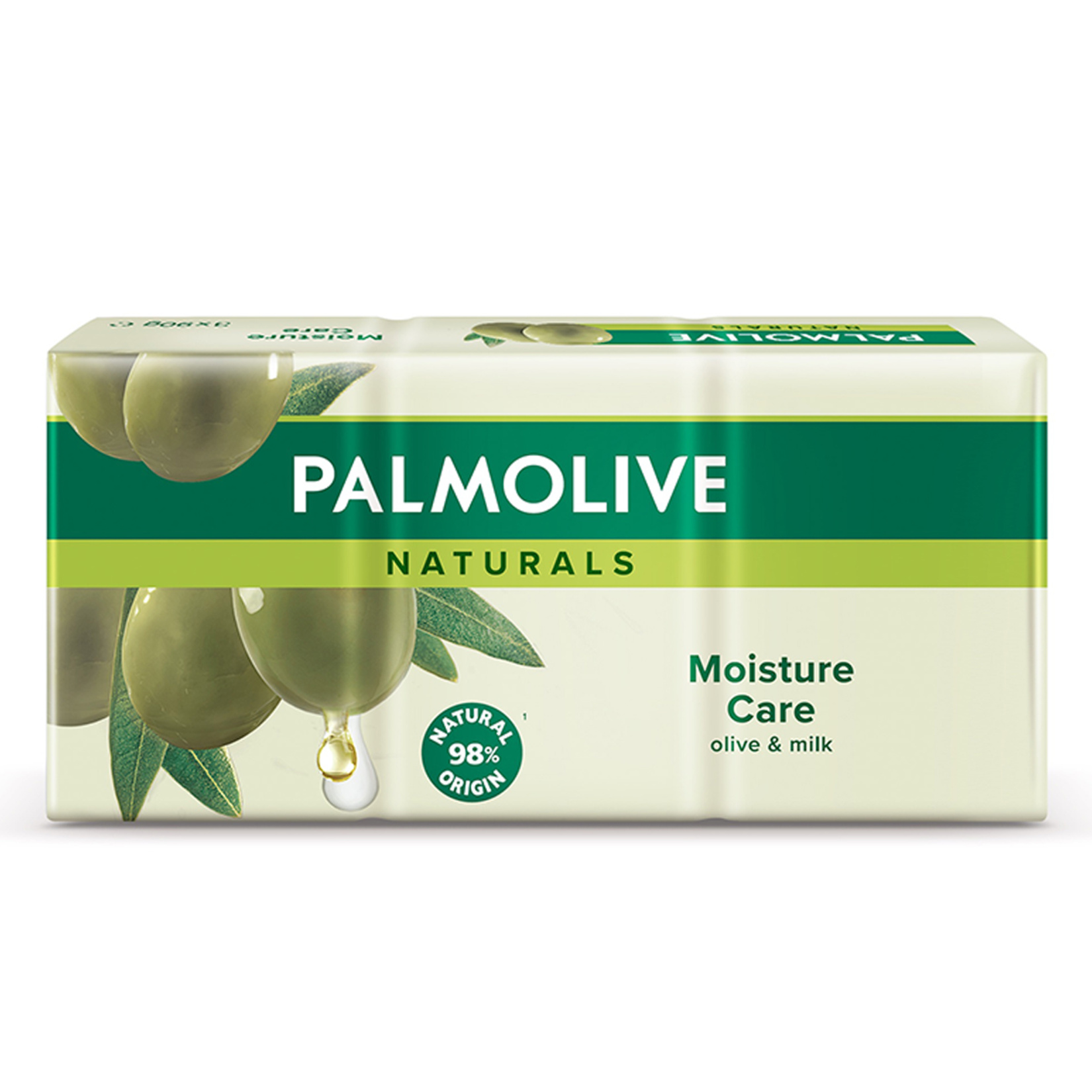 Palmolive Olive Yüz ve Vücut Sabunu 3 x 90 G - Görsel 1