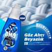 Omo Express Fresh Ultra Beyaz Sıvı Çamaşır Deterjanı 840 Ml - Görsel 3