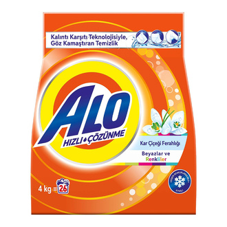 Alo Toz Beyazlar & Renkliler 4 Kg