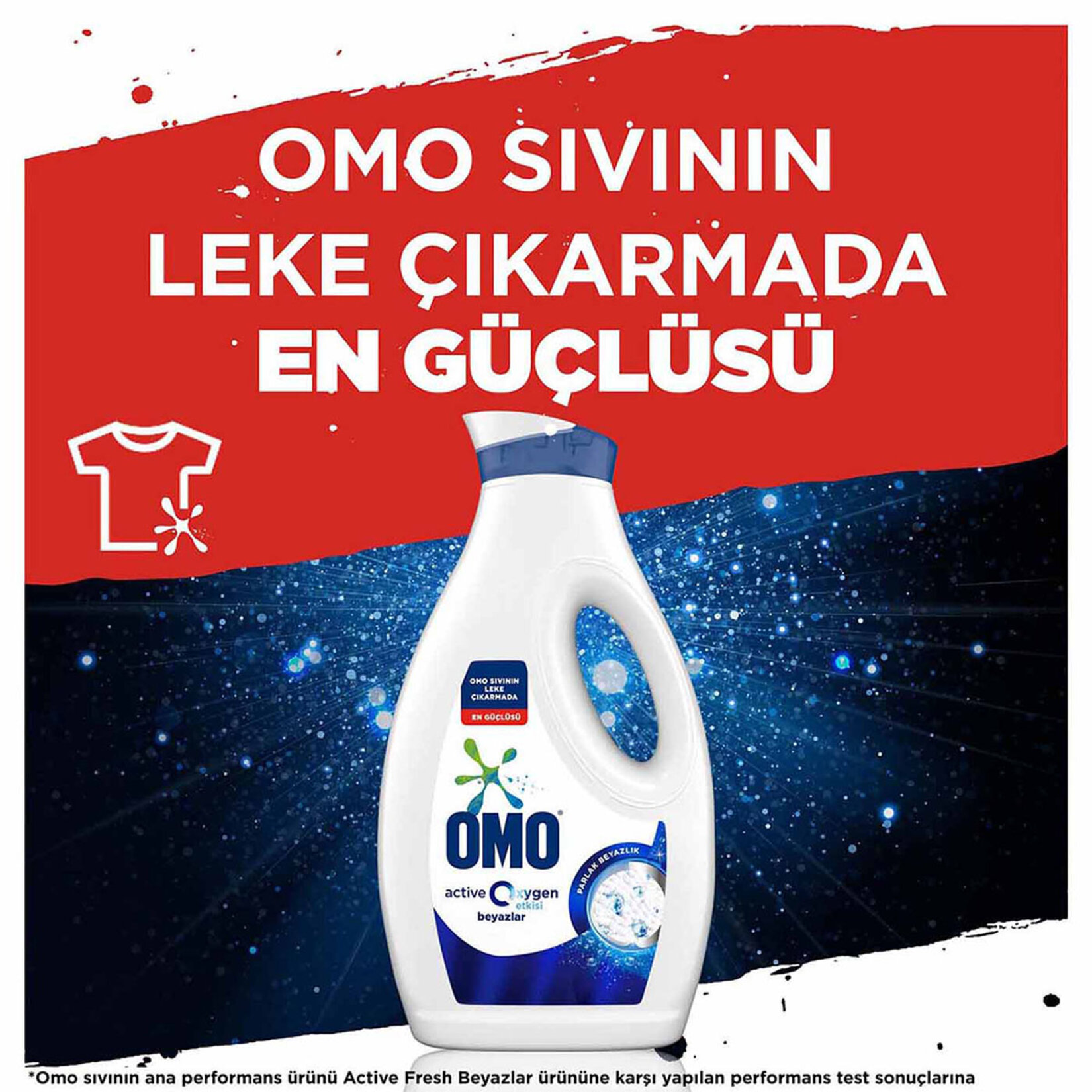 Omo Active Oxygen Etkisi Sıvı Çamaşır Deterjanı Beyazlar İçin 1690 ml - Görsel 3