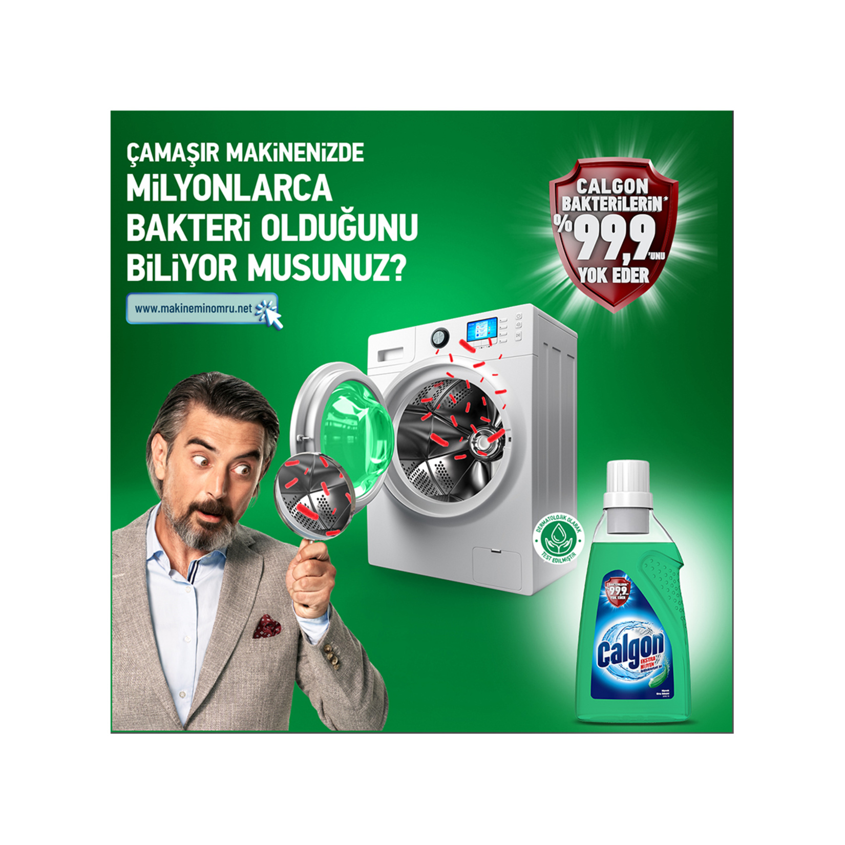 Calgon Antibakteriyel Hijyenik Jel 750 Ml - Görsel 3
