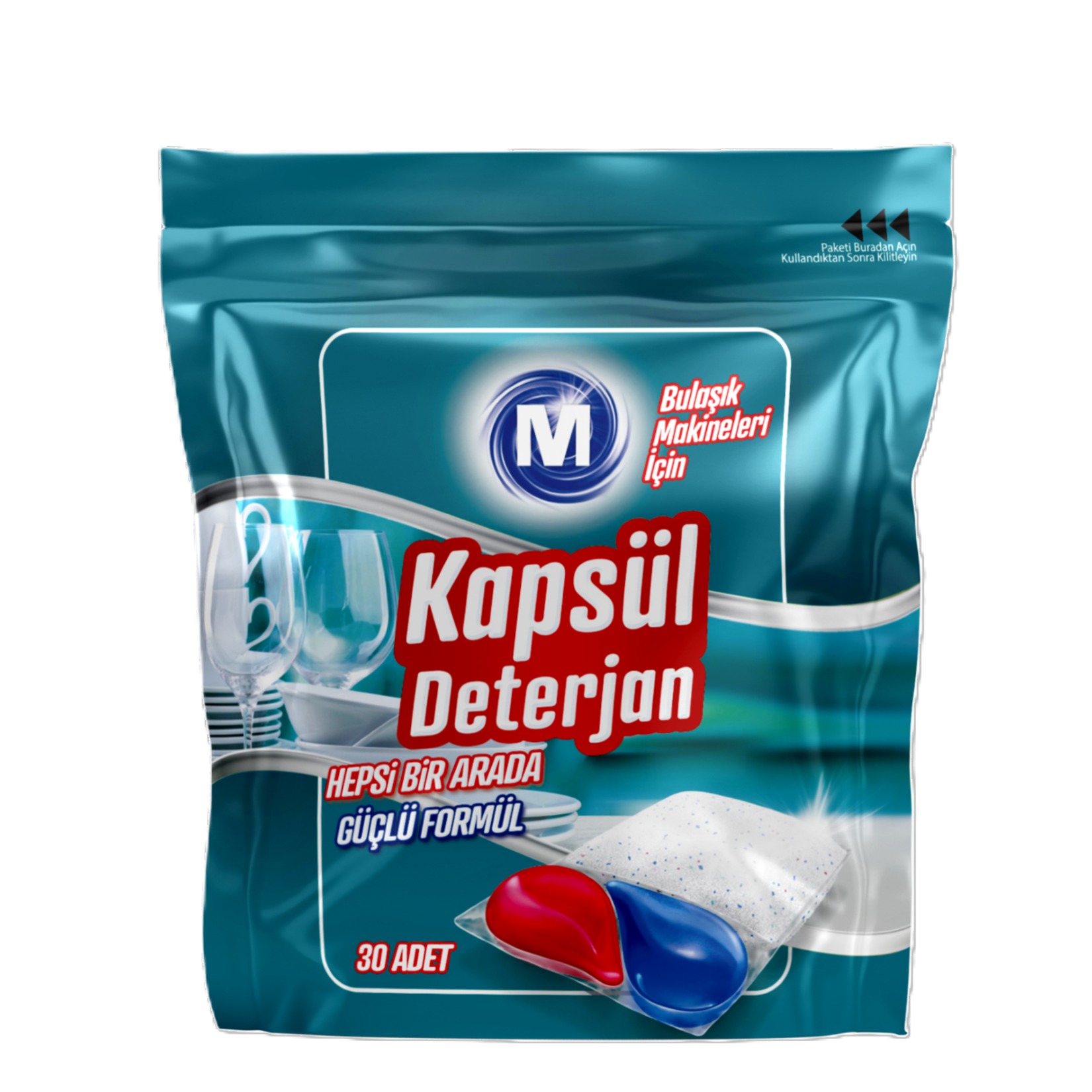 Migros Bulaşık Makinesi Kapsülü 30'lu 330 G - Görsel 1