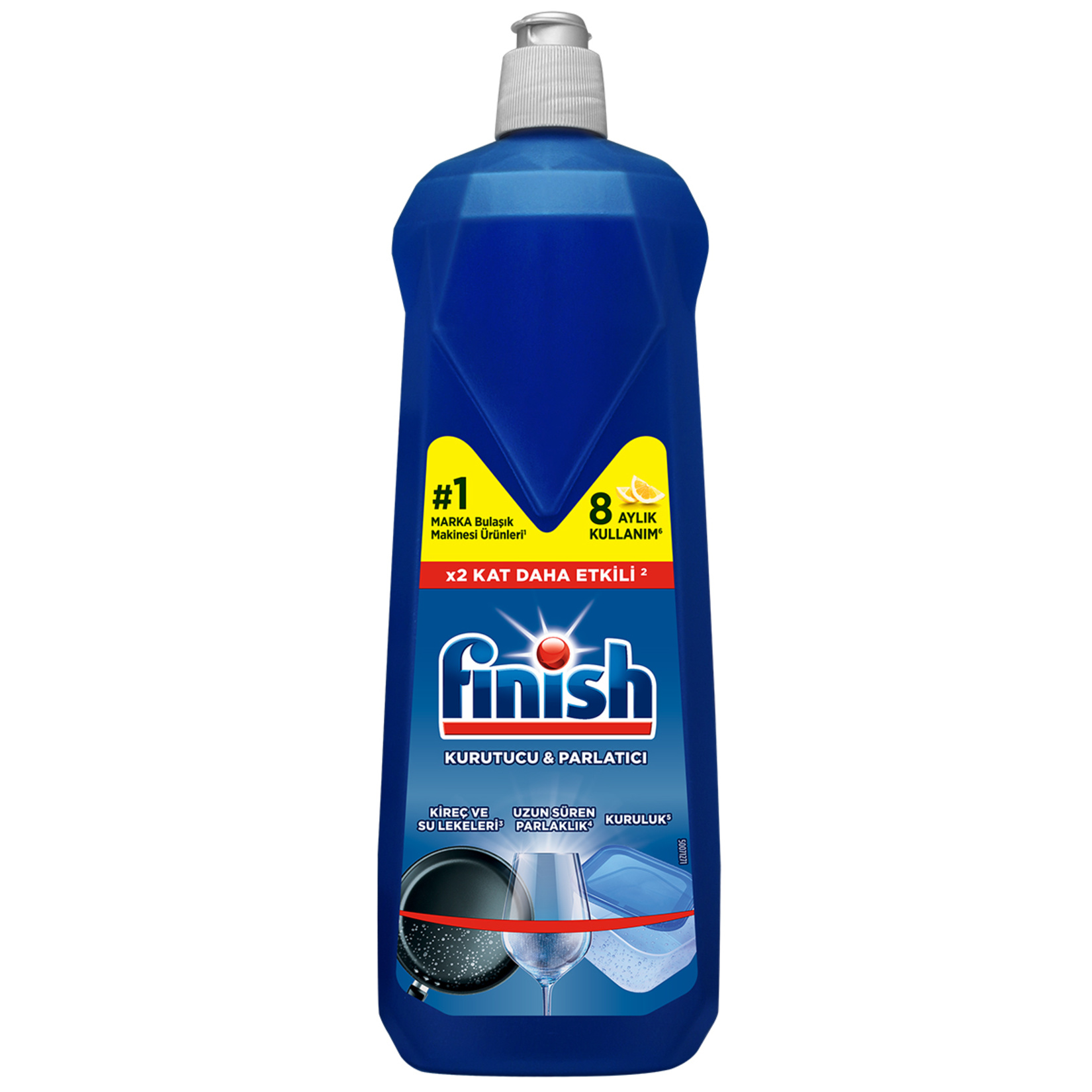 Finish Bulaşık Makinesi Parlatıcı Limonlu 800 Ml - Görsel 1