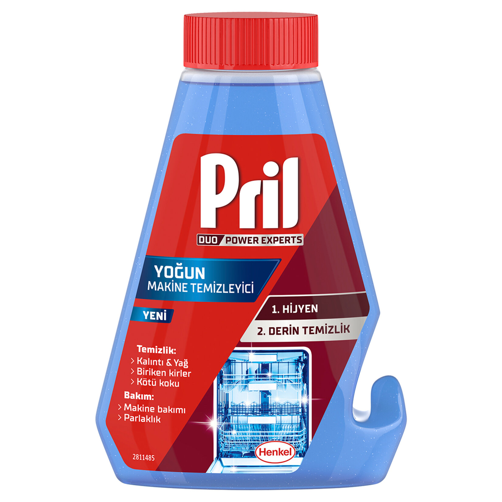 Pril Bulaşık Makinesi Temizleyicisi 250 Ml - Görsel 1