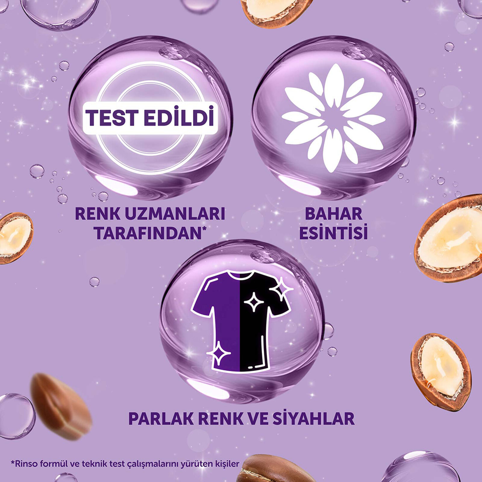 Rinso Sıvı Çamaşır Deterjanı Komple Bakım Serisi Renkliler 50 Yıkama 3 L - Görsel 5