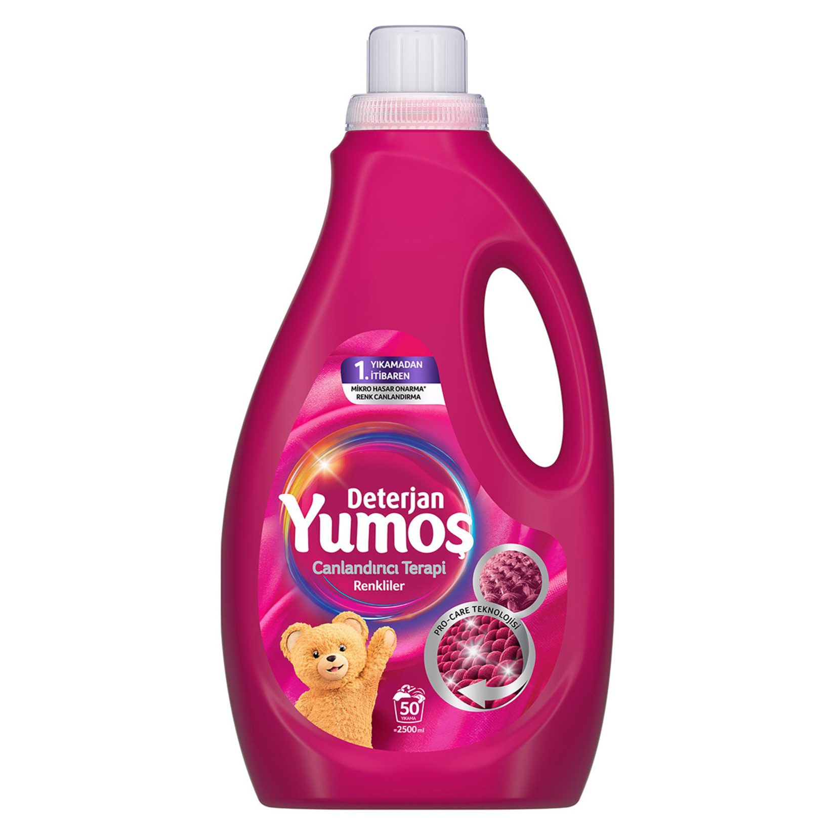 Yumoş Sıvı Deterjan Renkliler 2.5 L - Görsel 1