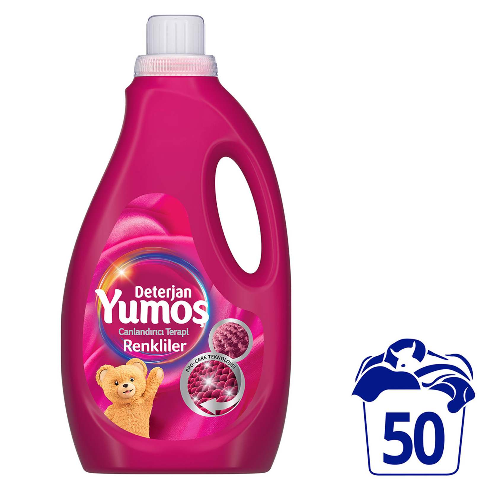 Yumoş Sıvı Deterjan Renkliler 2.5 L - Görsel 2