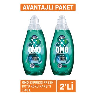 Omo Express Fresh Kötü Koku Karşıtı 2 x 1.48 L