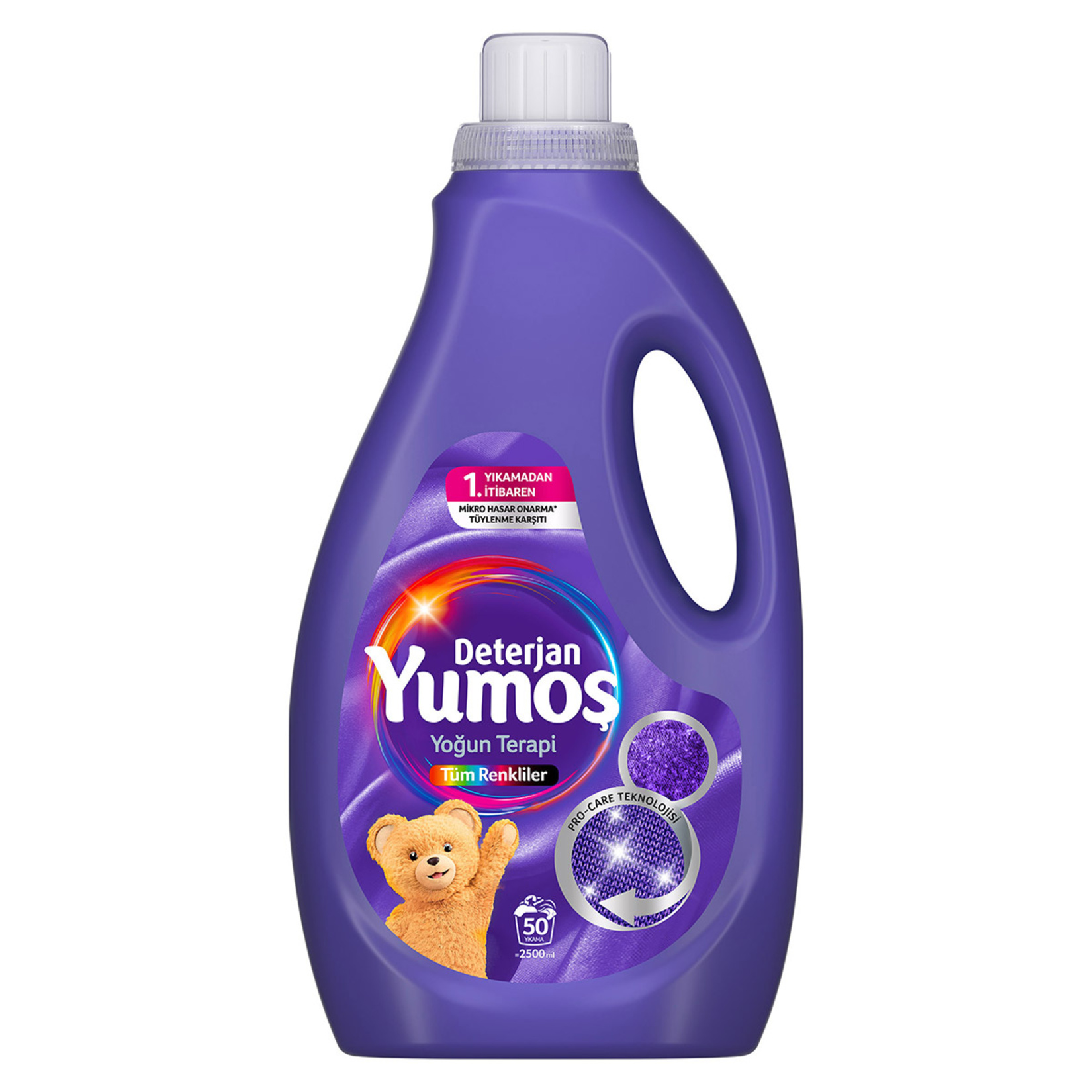 Yumoş Sıvı Deterjan Tüm Renkler 2.5 L - Görsel 1
