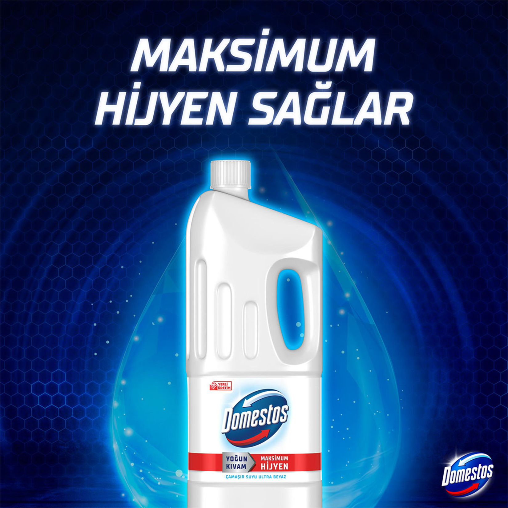 Domestos Çamaşır Suyu Ultra Beyaz 1.850 Ml - Görsel 3