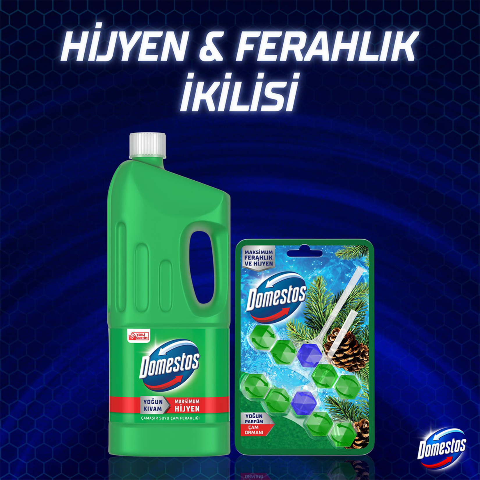 Domestos Çamaşır Suyu Çam Ferahlığı 1.850 Ml - Görsel 5