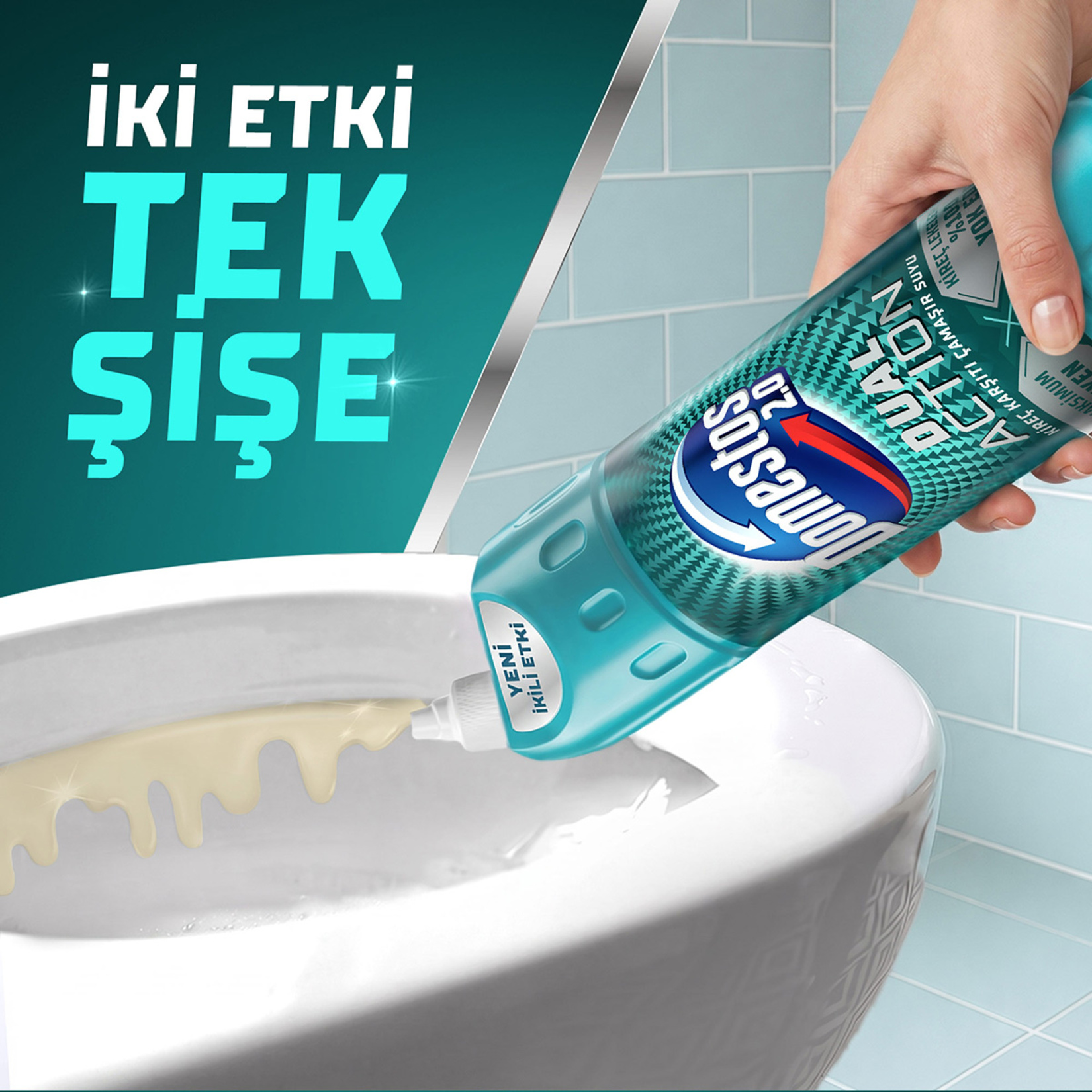Domestos Dual Action Kireç Karşıtı Çamaşır Suyu 750 Ml - Görsel 5