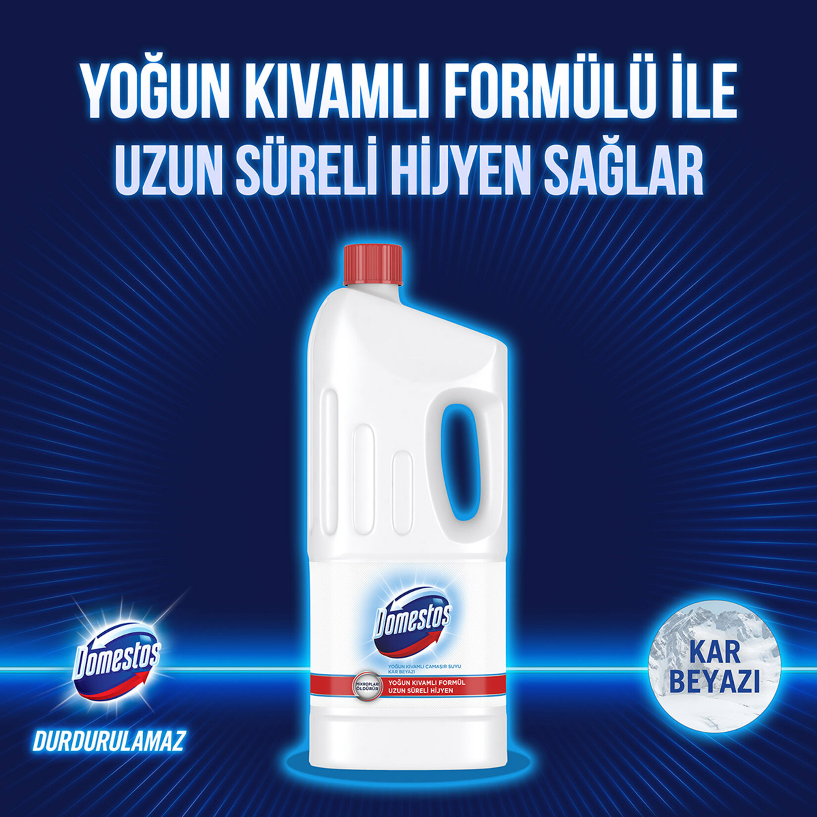 Domestos Çamaşır Suyu Ultra Beyaz 1.850 Ml - Görsel 3