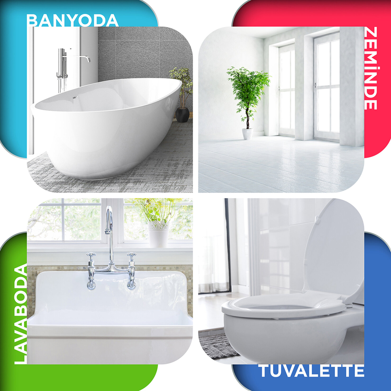 Domestos Hijyenik Temizlik Spreyi Çok Amaçlı 750 Ml - Görsel 4