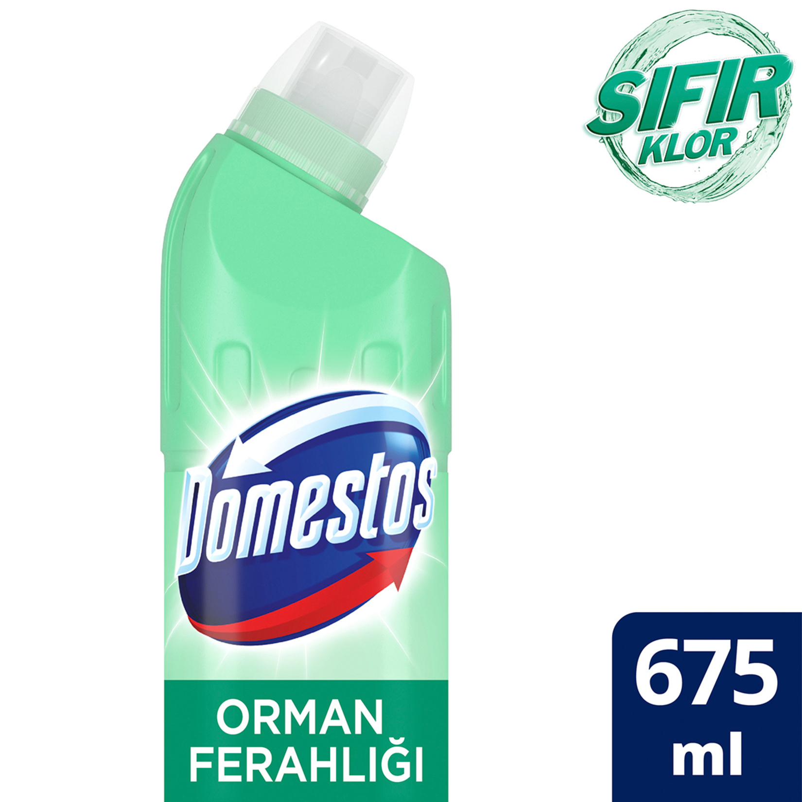 Domestos Yoğun Kıvamlı Çamaşır Suyu Sıfır Klor Orman Ferahlığı Leke Yapmaz 675 Ml - Görsel 2