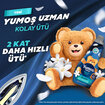 Yumoş Uzman Kolay Ütü Konsantre Yumuşatıcı 1200 Ml - Görsel 3
