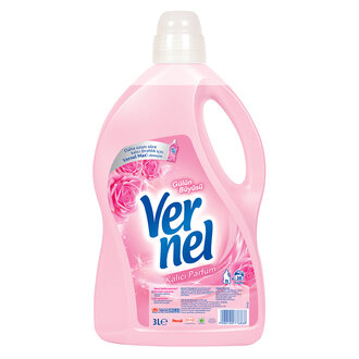 Vernel Çamaşır Yumuşatıcısı 3L (30 Yıkama) Gülün Büyüsü