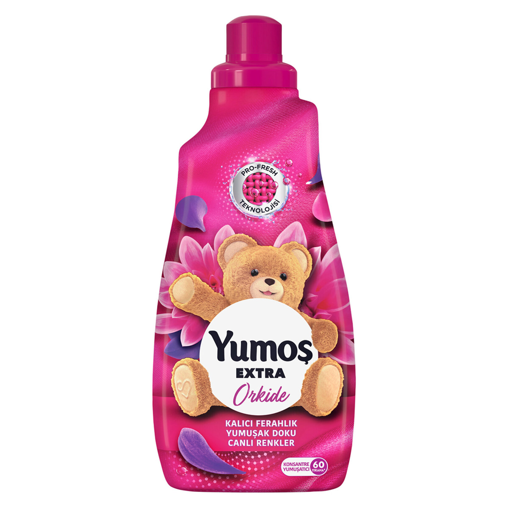 Yumoş Çamaşır Yumuşatıcısı Extra Konsantre Orkide 1440 ML 60 Yıkama - Görsel 1
