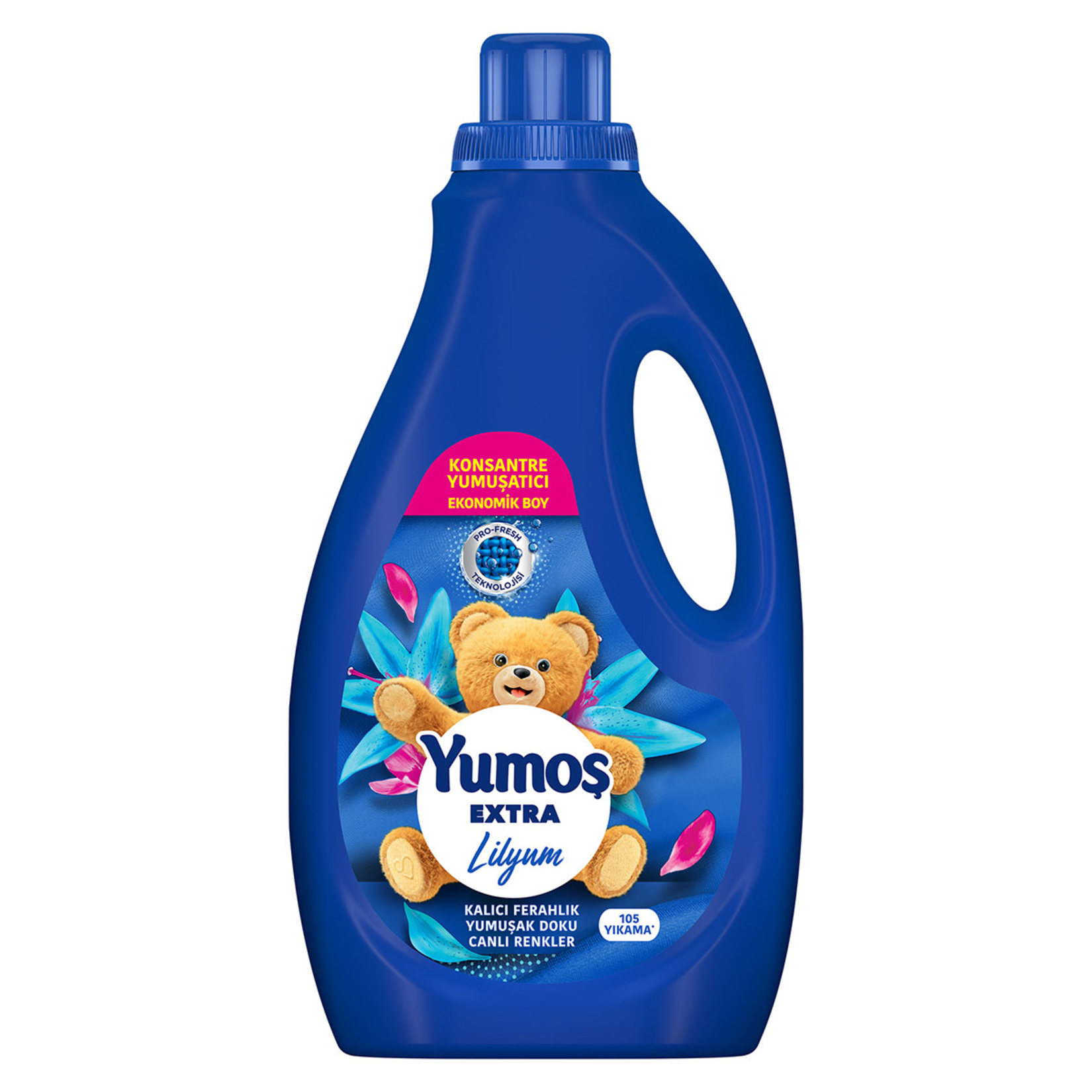 Yumoş Extra Konsantre Çamaşır Yumuşatıcısı Lilyum 2520 Ml - Görsel 1