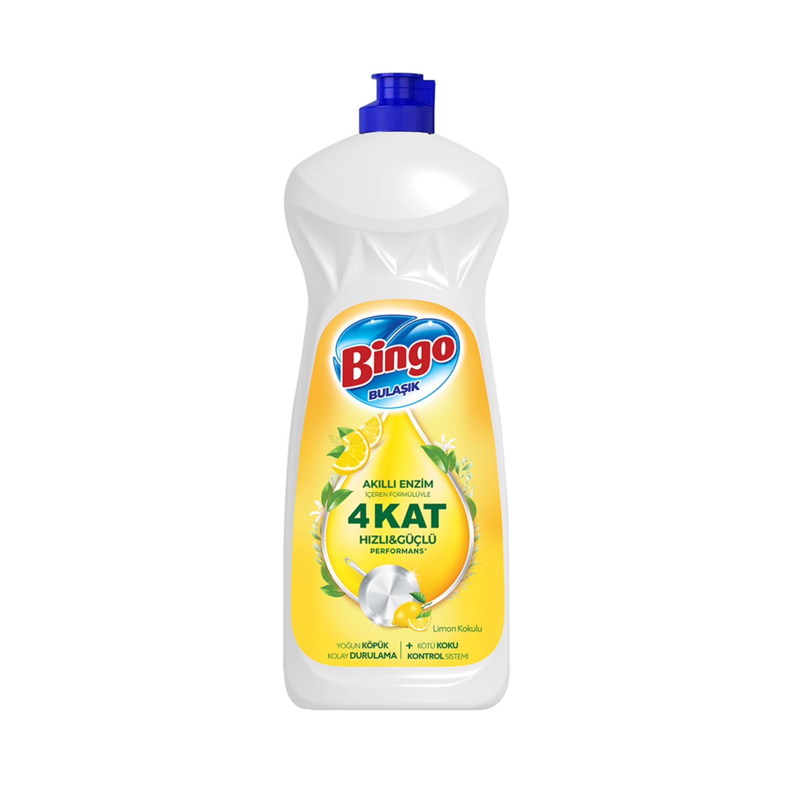 Bingo Elde Bulaşık Deterjanı Limon 1500 Ml