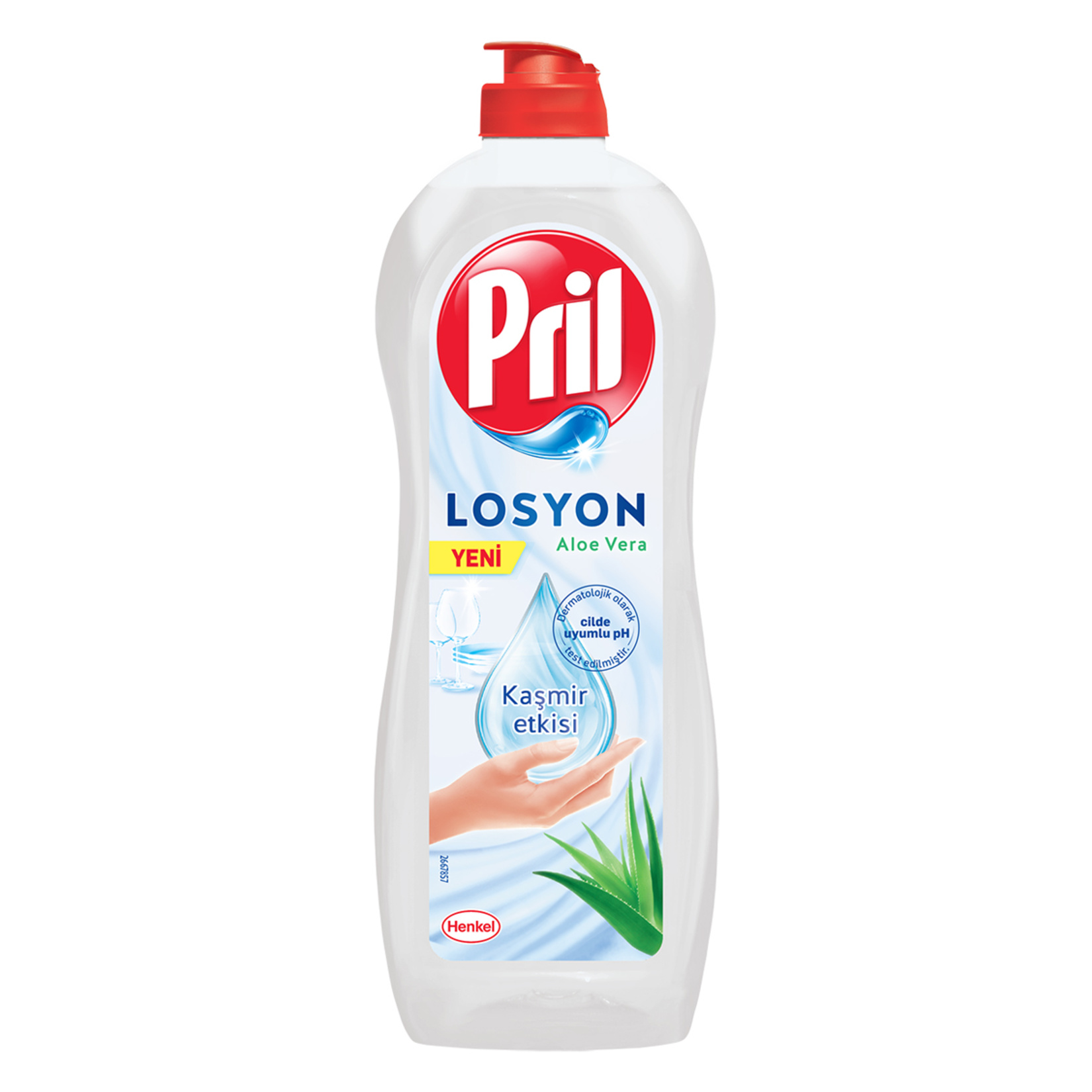 Pril Elde Yıkama Sıvı Bulaşık Deterjanı 750ml Losyon Aloe Vera - Görsel 1