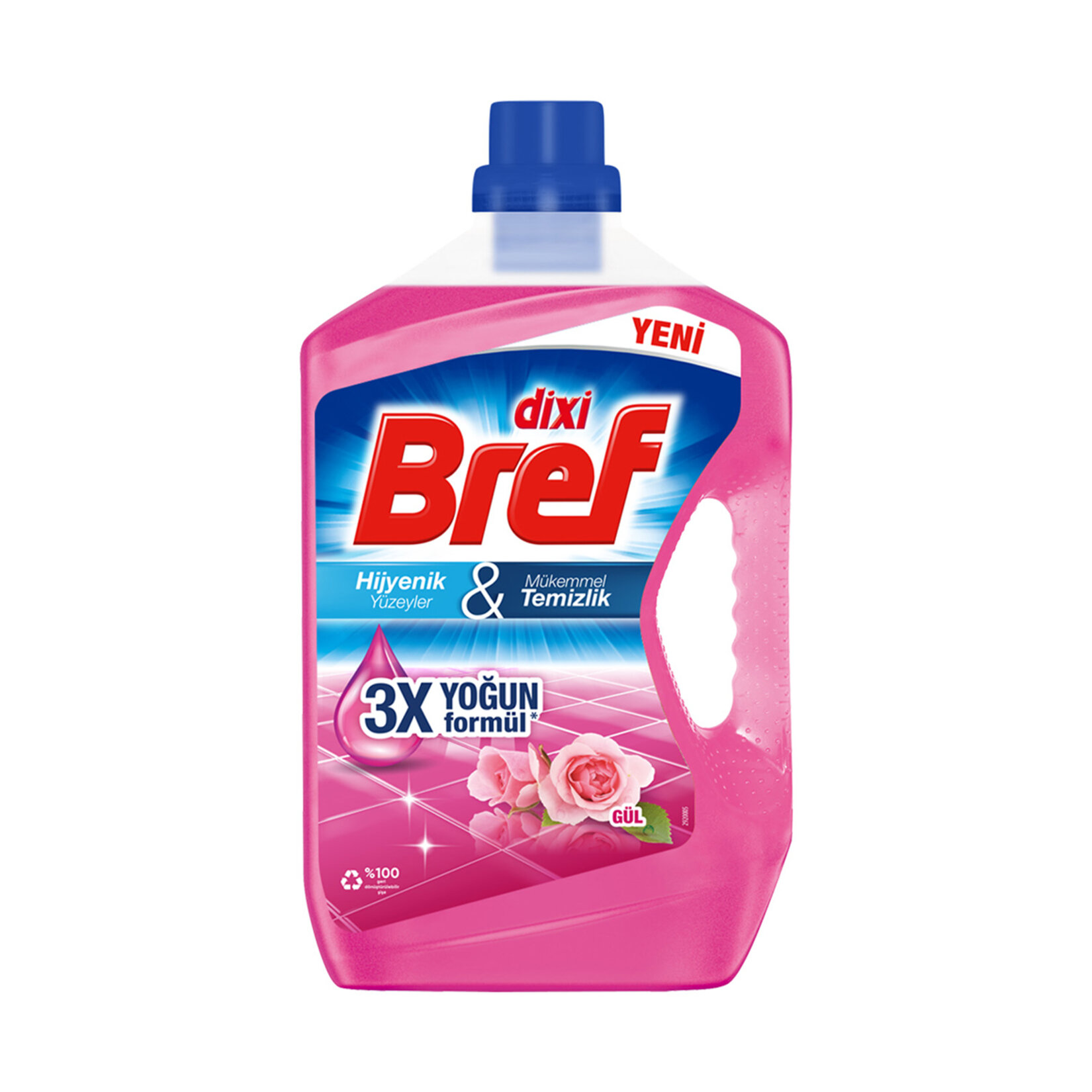Dixi Bref Gül Yüzey Temizleyici 2.5 L - Görsel 1