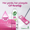 Cif Jel Yüzey Temizleyici Cleanboost Tüm Yüzeyler İçin Leke Çıkarıcı Çamaşır Sulu Çiçek Ferahlığı 750 ML - Görsel 3