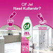 Cif Jel Yüzey Temizleyici Cleanboost Tüm Yüzeyler İçin Leke Çıkarıcı Çamaşır Sulu Çiçek Ferahlığı 750 ML - Görsel 5