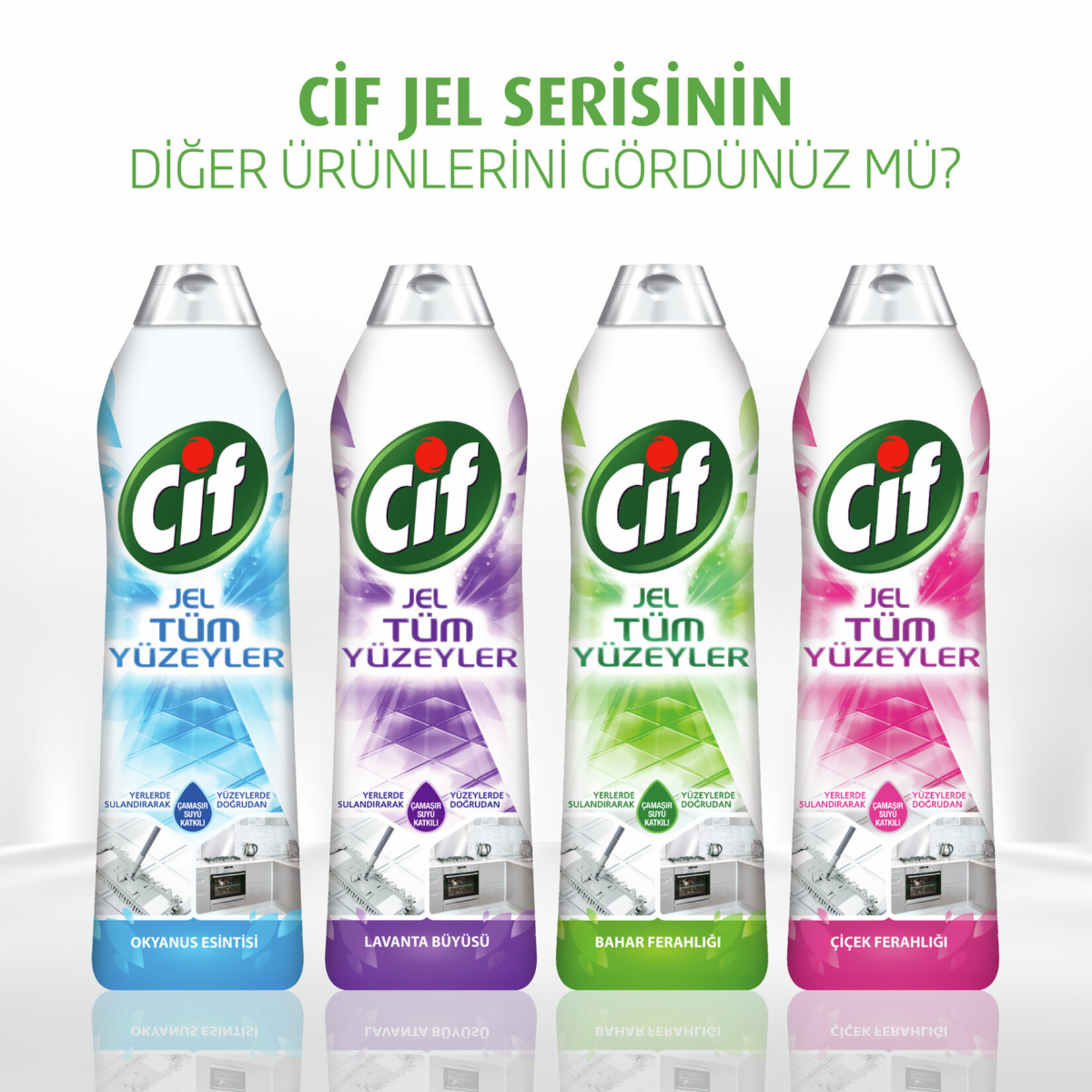 Cif Ultra Hijyen Jel 750 Ml - Görsel 4