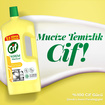 Cif Krem Yeni Nesil Yüzey Temizleyici Limon 1500 Ml - Görsel 3