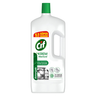 Cif Krem Yeni Nesil Yüzey Temizleyici Amonyak 1500 Ml