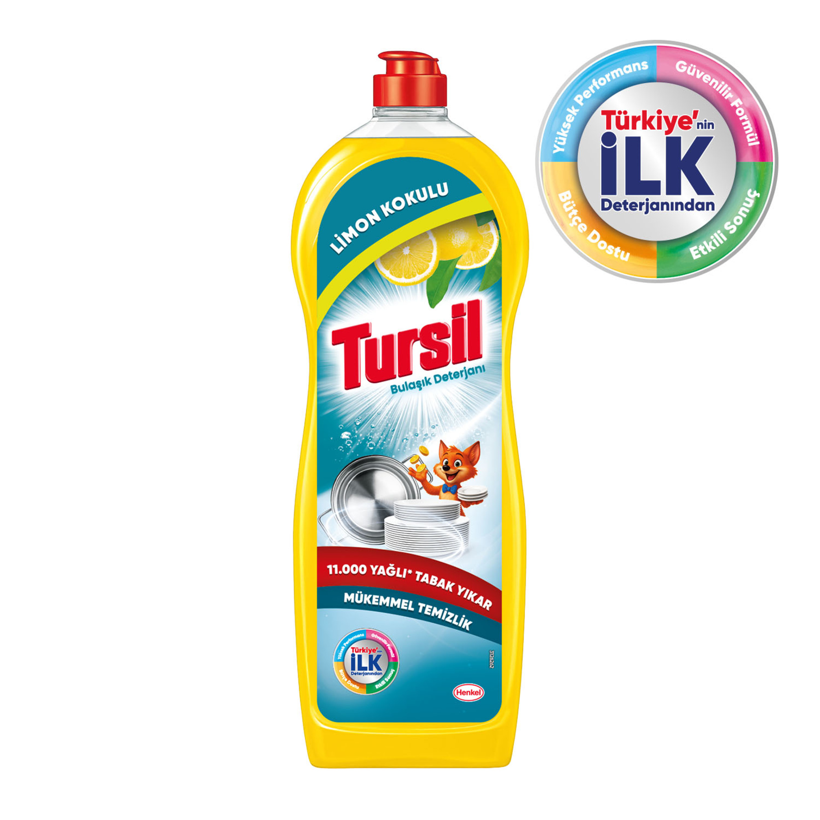 Tursil Sıvı Bulaşık Deterjanı Limon 750 Ml - Görsel 2
