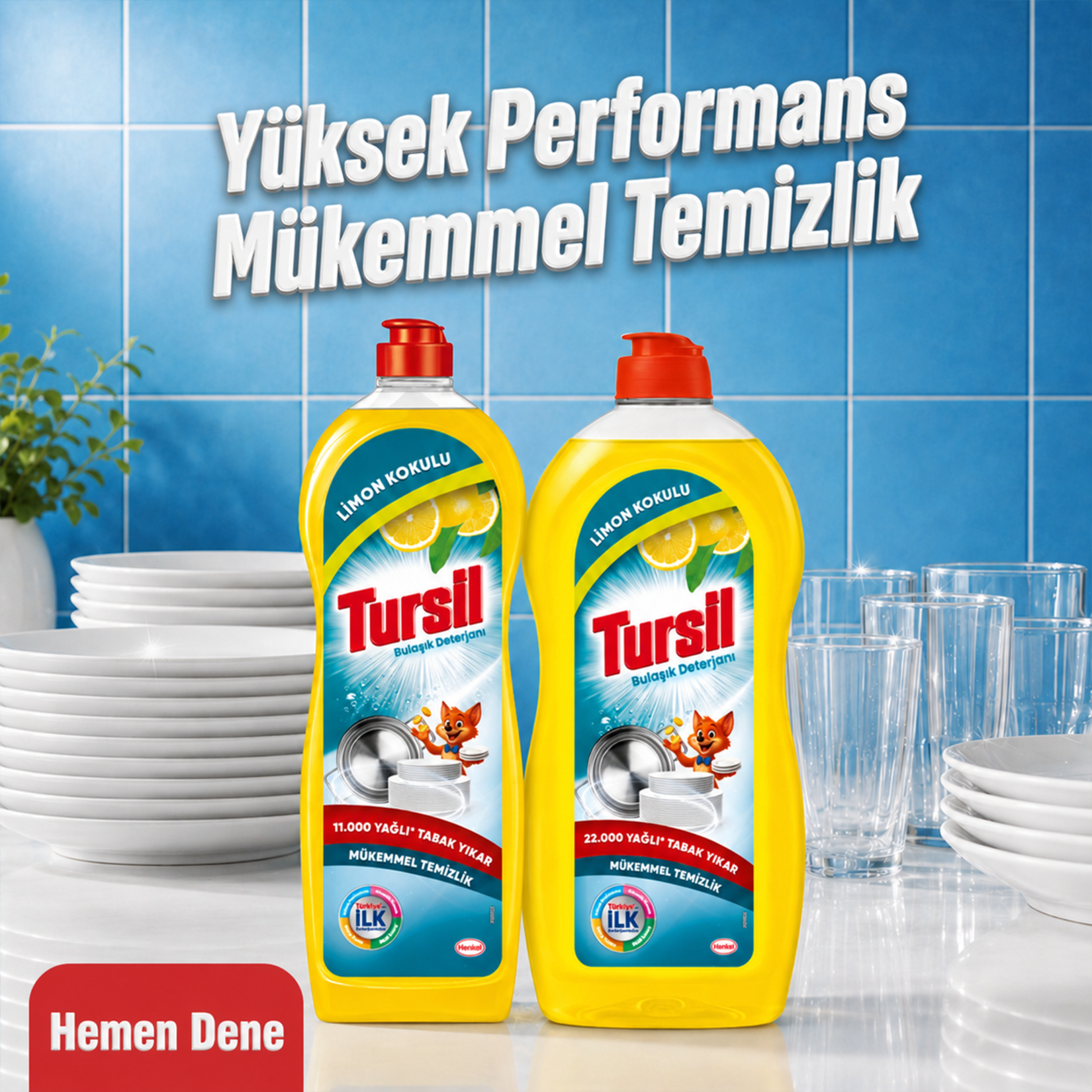 Tursil Sıvı Bulaşık Deterjanı Limon 750 Ml - Görsel 4